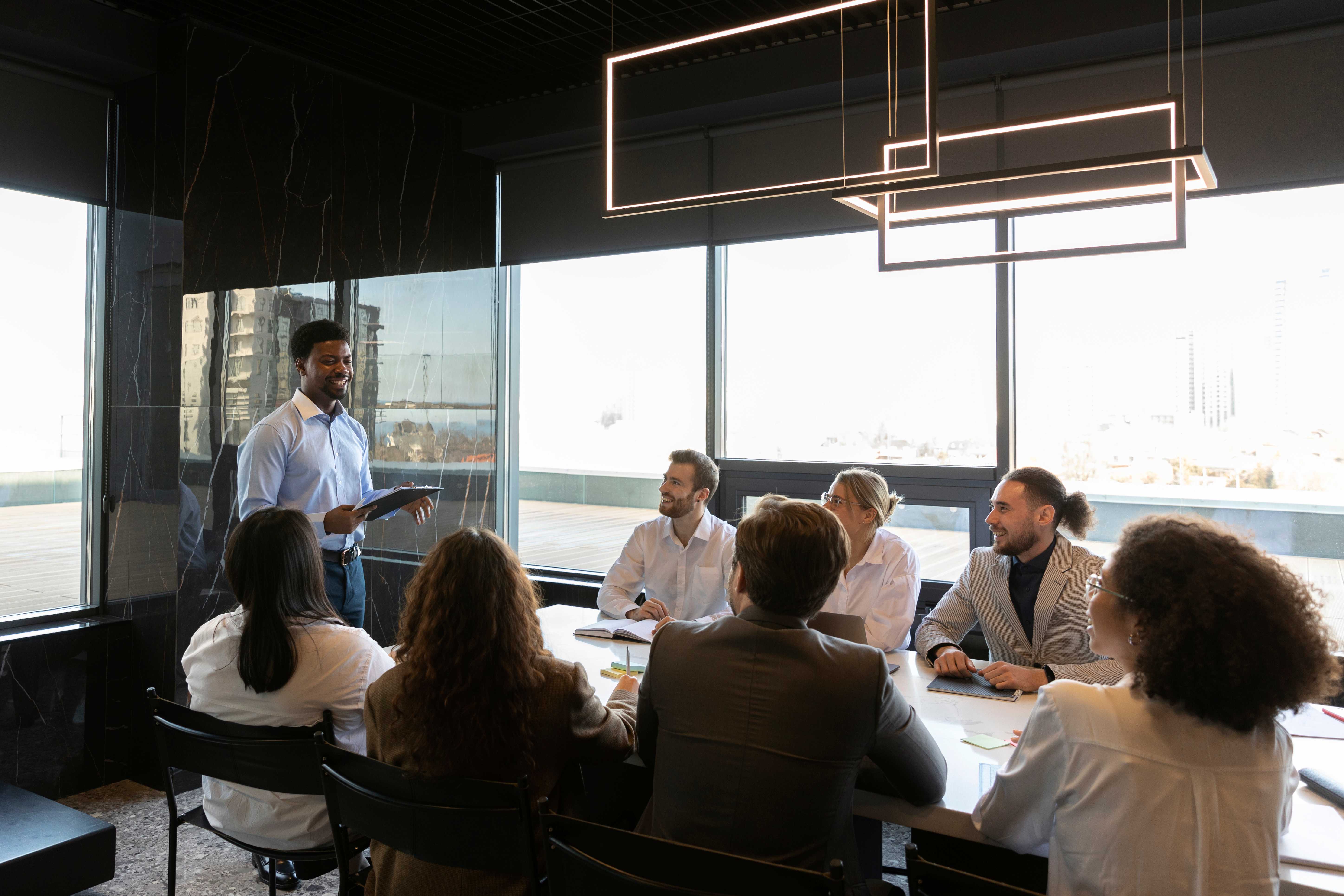 Business Presentation Meeting